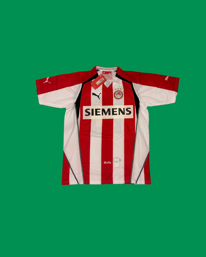 Olympiacos Piraeus 2005/06 Puma with Rivaldo 10 Nameset Football Jersey