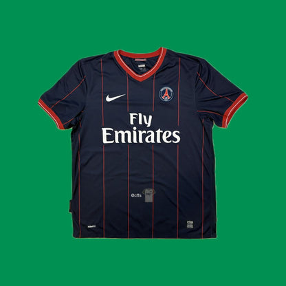 PSG Paris Saint-Germain F.C. 2009/10 Nike Home Jersey - Cult Fave Football Shirts