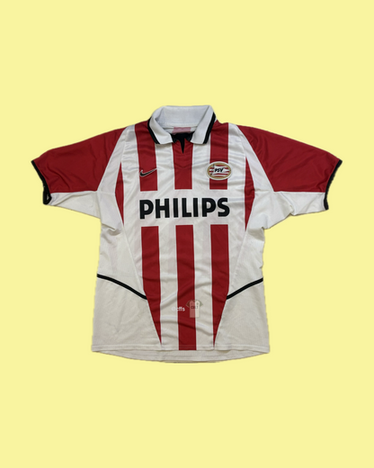 PSV Eindhoven 2002/03 Nike with Mark van Bommel 6 Nameset Football Jersey - Cult Fave Football Shirts