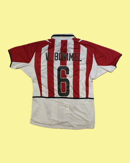 PSV Eindhoven 2002/03 Nike with Mark van Bommel 6 Nameset Football Jersey - Cult Fave Football Shirts