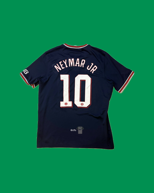 Paris Saint Germain 2021/22 Jordan with Neymar Jr 10 Nameset Football Jersey