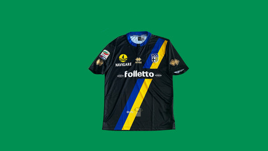 Parma Calcio 2013/14 Errea Vintage Football Jersey
