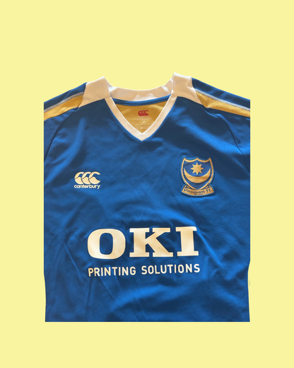 Portsmouth FC 2007/08 Canterbury with Nwankwo Kanu 27 Nameset Football Jersey