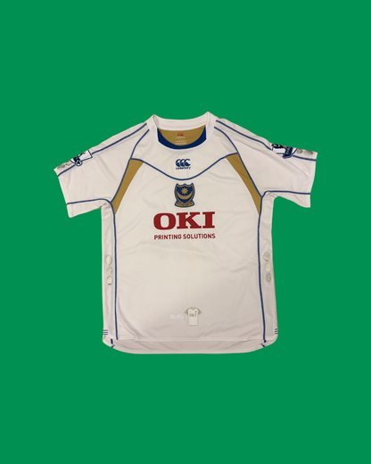 Portsmouth FC 2007/08 Canterbury with Pedro Mendes 30 Nameset Football Jersey