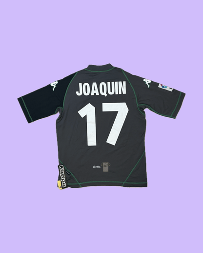 Real Betis 2003/04 Away Jersey – Kappa – Joaquín #17 – XL