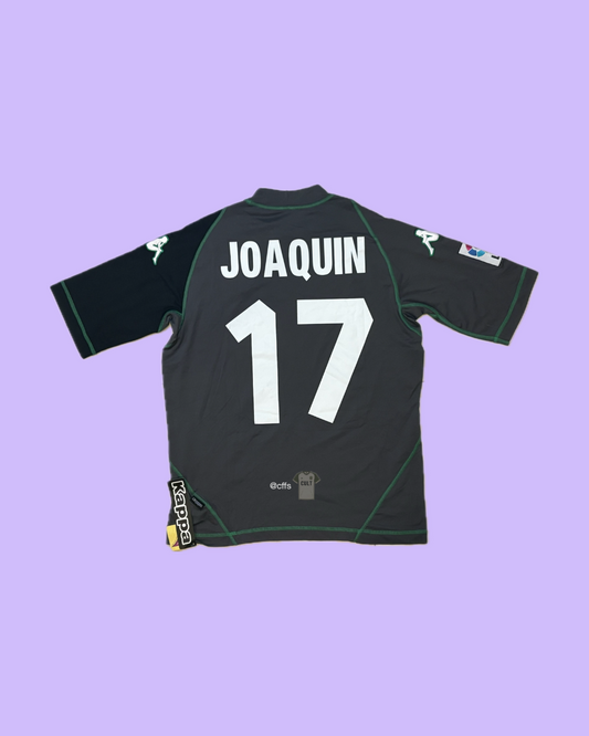 Real Betis Balompié 2003/04 Kappa with Joaquín 17 Nameset Football Jersey