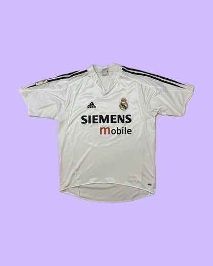 Real Madrid 2004/05 Adidas Home - Cult Fave Football Shirts
