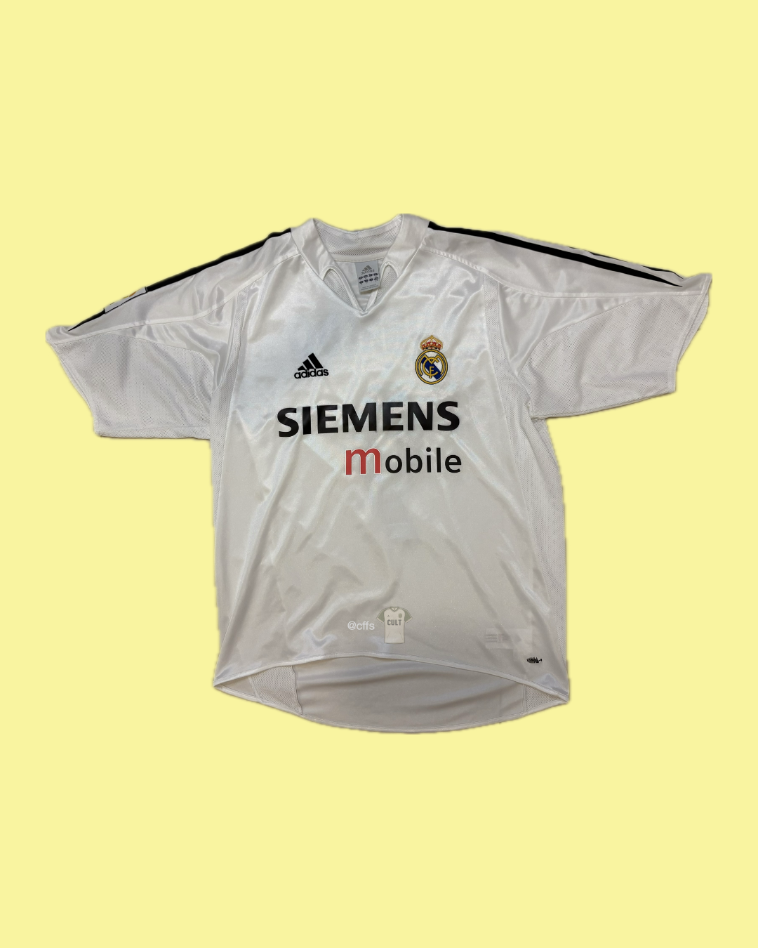 Real Madrid 2004/05 Adidas with Ronaldo 9 Nameset Football Jersey