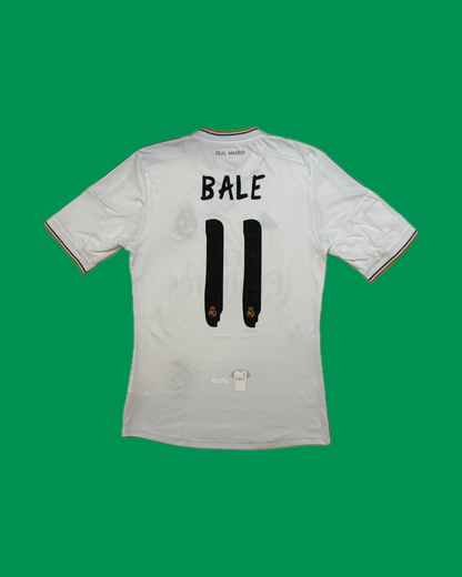 Real Madrid 2013/14 Adidas with Gareth Bale 11 Nameset Football Jersey - Cult Fave Football Shirts