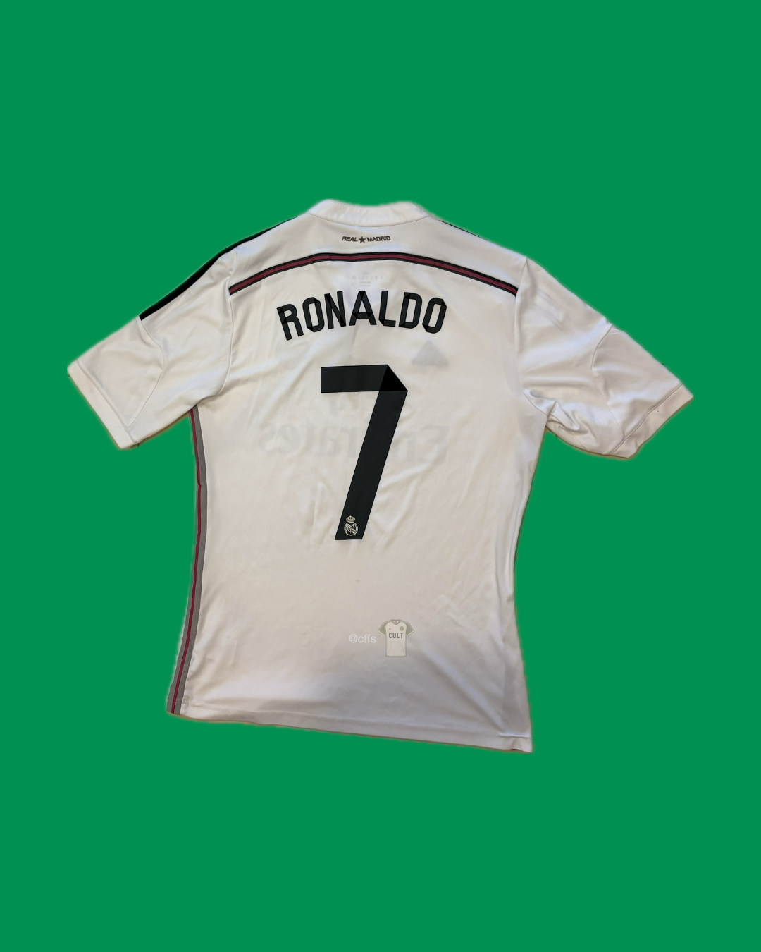 Real Madrid 2014/15 Ronaldo 7 Home Jersey (Adidas) M – Cult Fave
