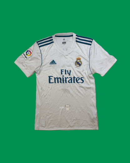 Real Madrid 2017/18 Adidas with Ronaldo 7 Nameset Football Jersey - Cult Fave Football Shirts