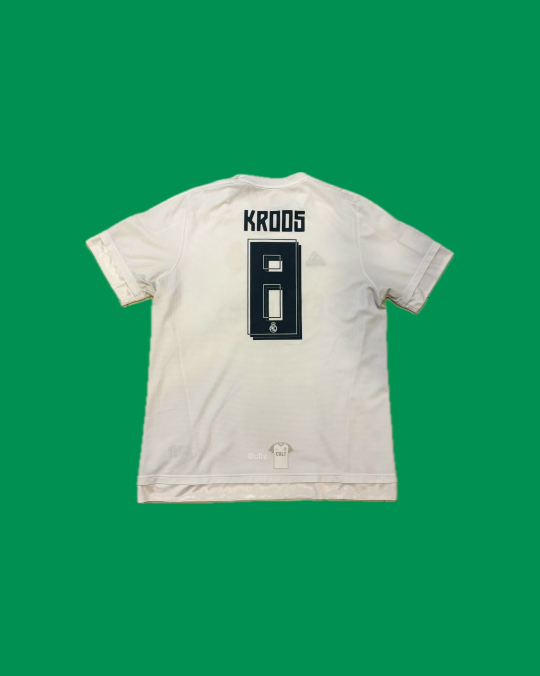 Real Madrid FC 2015/16 Adidas with Tony Kroos 8 Nameset Football Jersey - Cult Fave Football Shirts