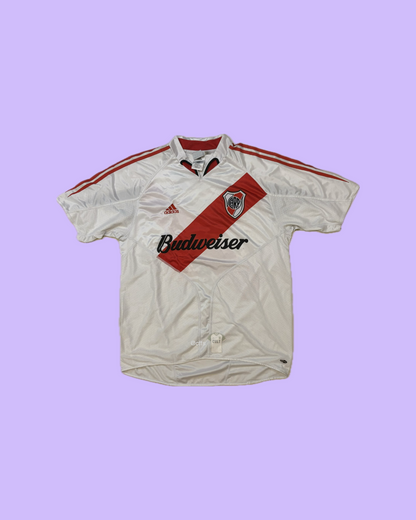 River Plate 2004/06 Adidas with Javier Mascherano 5 Nameset Football Jersey - Cult Fave Football Shirts