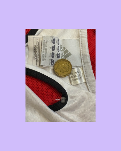 River Plate 2004/06 Adidas with Javier Mascherano 5 Nameset Football Jersey - Cult Fave Football Shirts