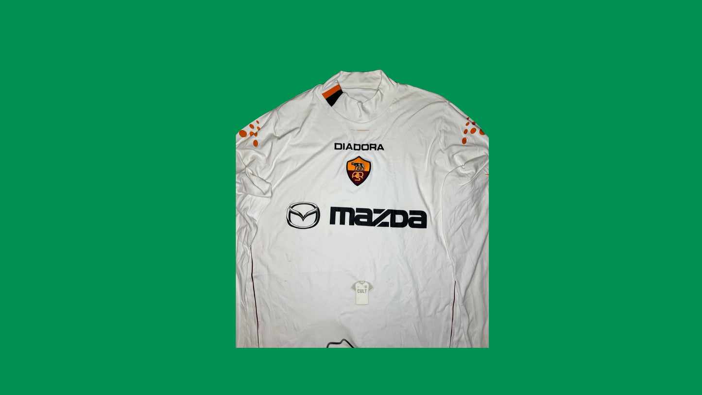 Roma 2004/2005 Diadora Vintage Football Jersey