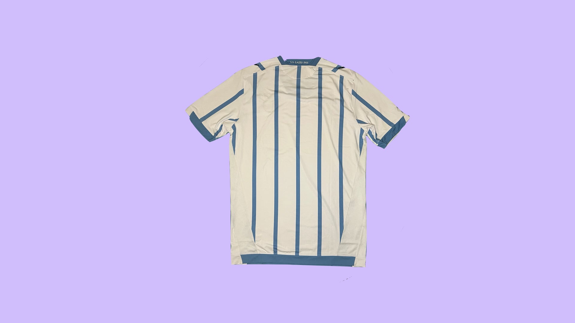 S.S Lazio 2014/15 Macron Vintage Football Jersey - Cult Fave Football Shirts