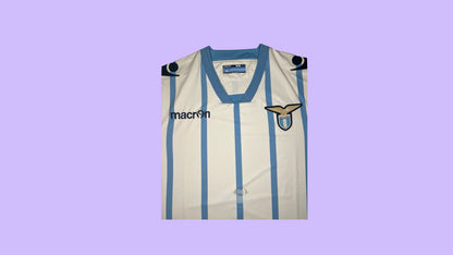 S.S Lazio 2014/15 Macron Vintage Football Jersey - Cult Fave Football Shirts