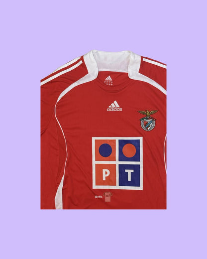 SL Benfica 2006/07 Adidas with Rui Costa 10 Nameset - Cult Fave Football Shirts