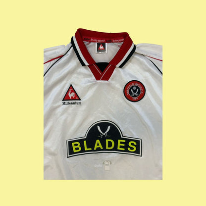 Sheffield United 1999/2000 Le Coq Sportif Vintage Football Jersey - Cult Fave Football Shirts