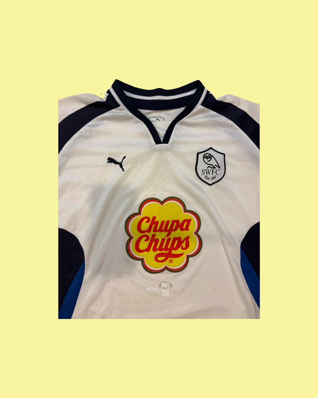 Sheffield Wednesday 2000/01 Puma Football Jersey