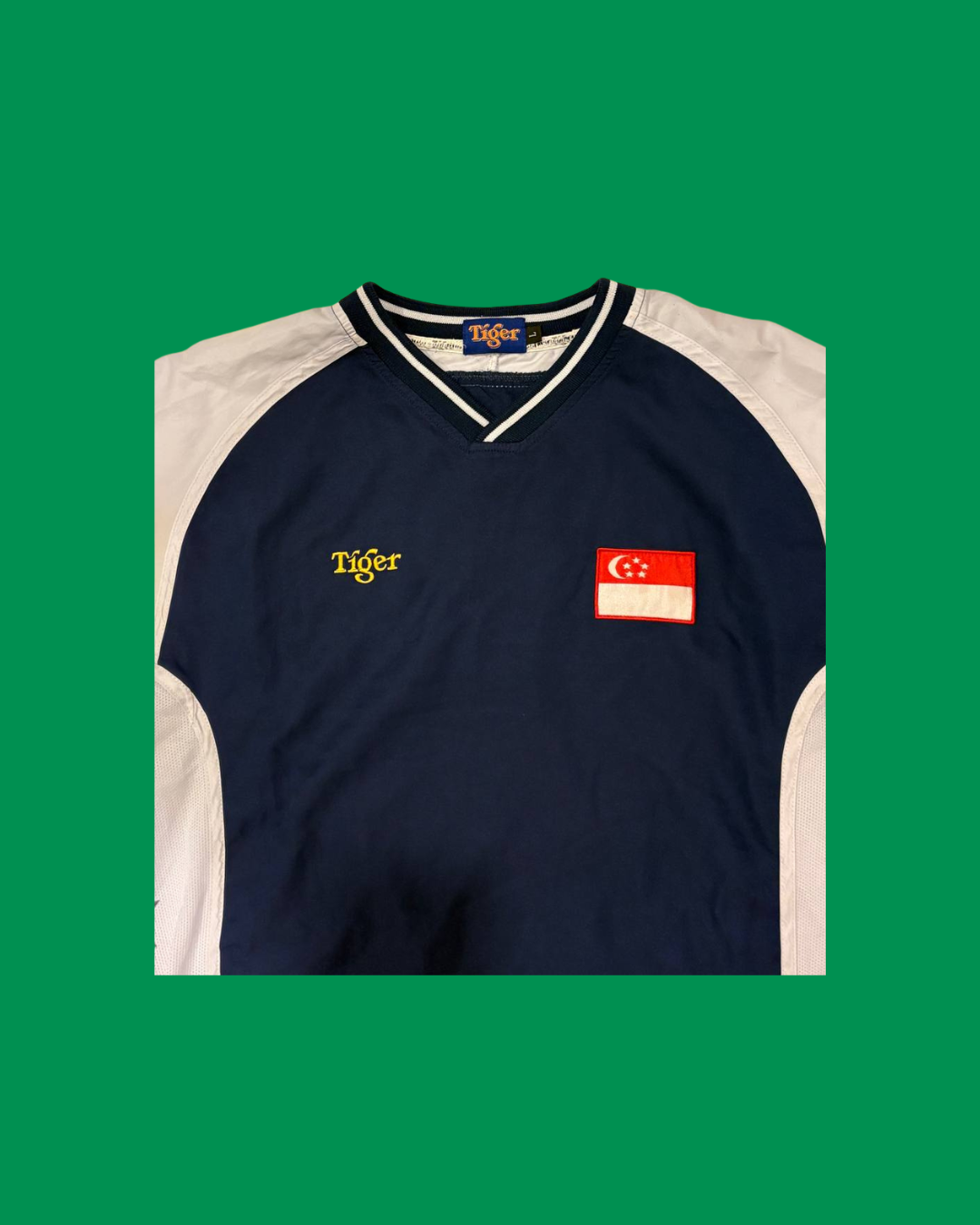 Singapore NT 2001/04 Tiger Football Jersey