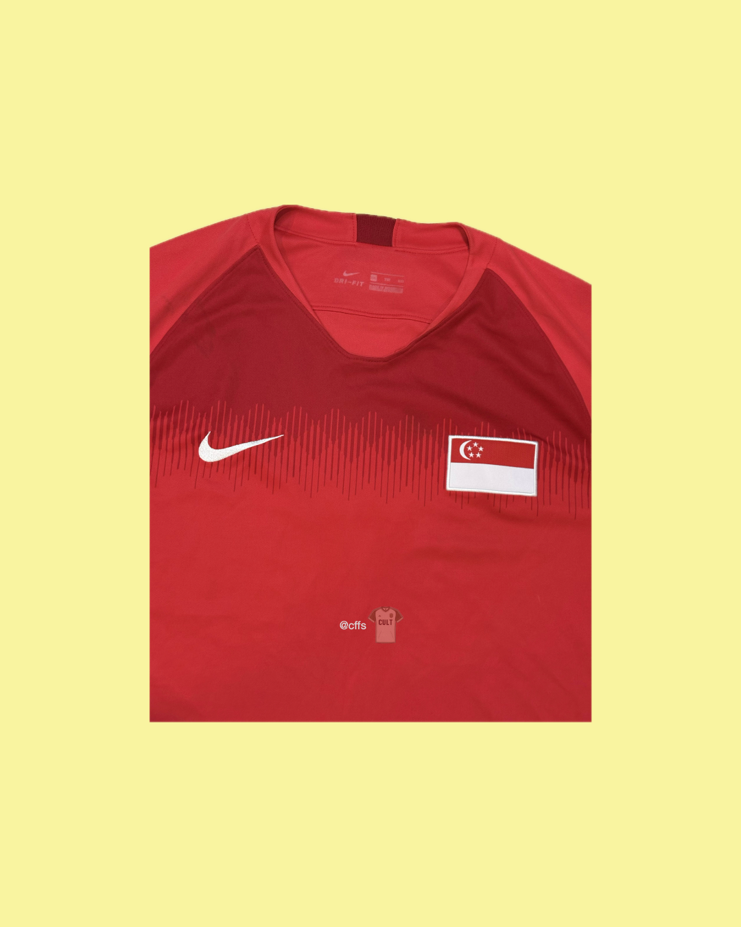 Singapore NT 2018/19 Nike Football Jersey - Cult Fave Football Shirts