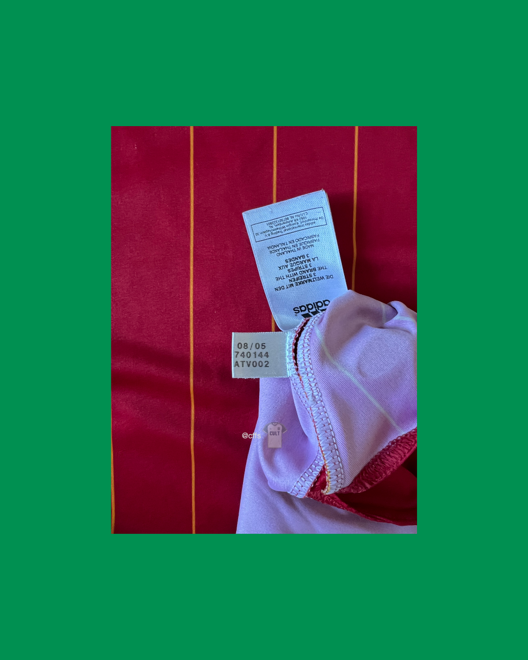 Spain NT 2006/08 Adidas with Raul 7 Nameset Football Jersey