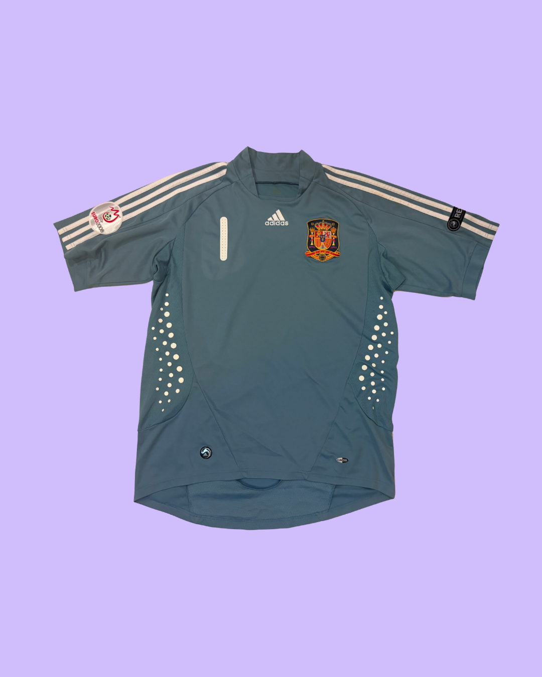 Spain NT 2008 Adidas Goalkeeper with Iker Casillas 1 Football Jersey