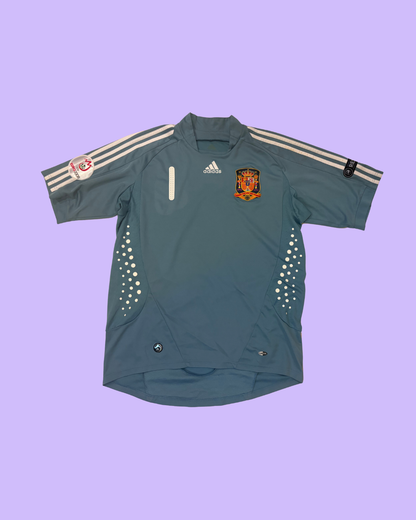 Spain NT 2008 Adidas Goalkeeper with Iker Casillas 1 Football Jersey