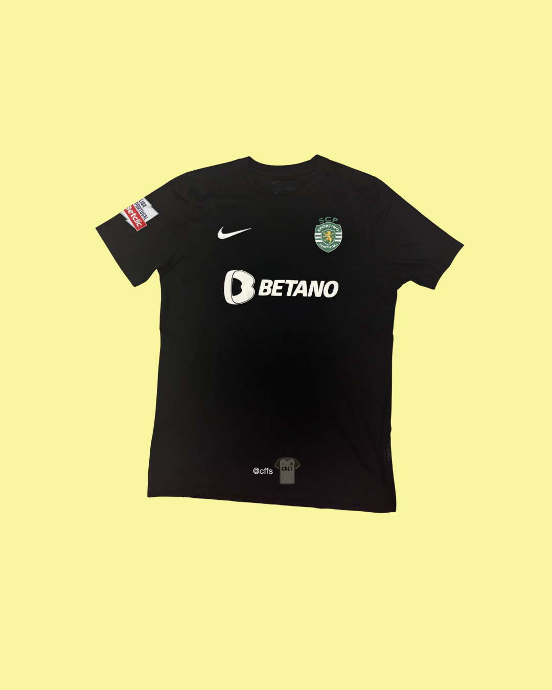 Sporting Lisbon 2023/24 Nike with Viktor Gyökeres 9 Nameset Football Jersey