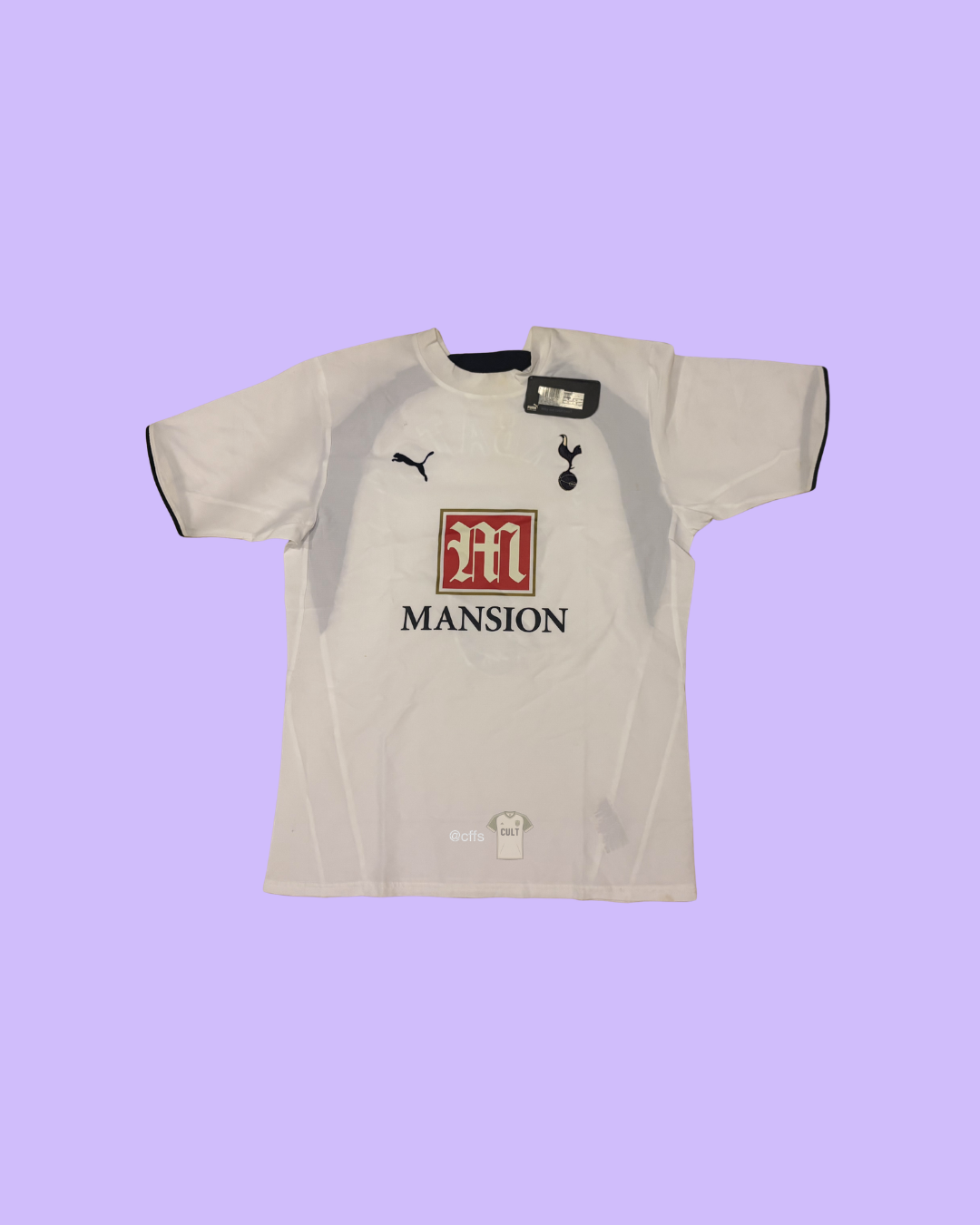 Tottenham Hotspur 2006/07 Puma with Dimitar Berbatov 9 Nameset Football Jersey