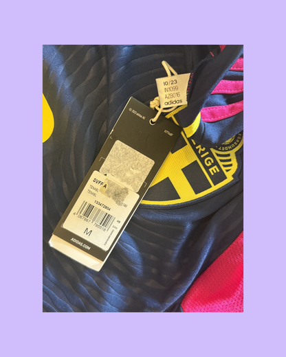 Sweden NT 2024 Adidas with Victor Gyökeres 17 Nameset Football Jersey
