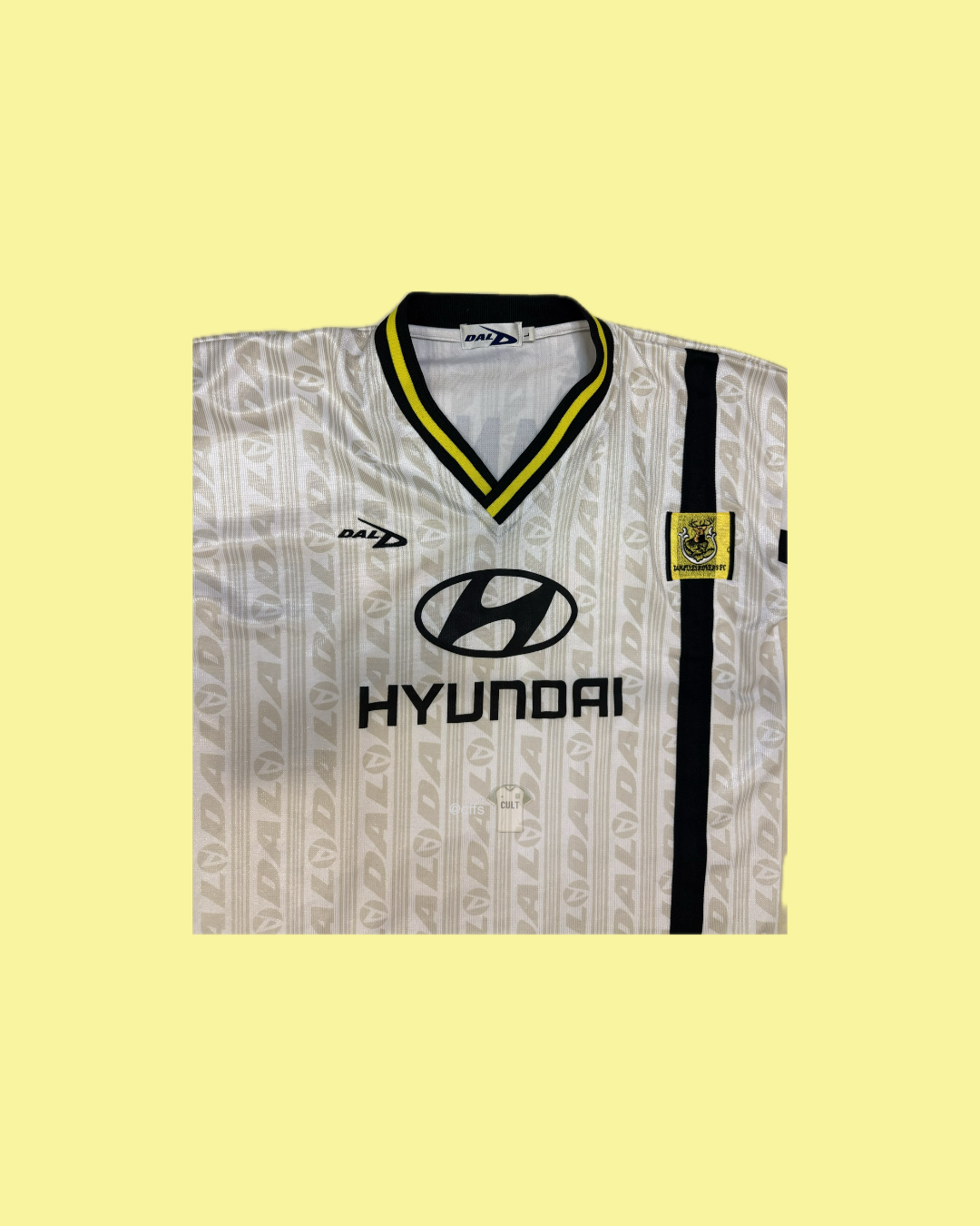 Tampines Rovers 2002/03 DAL with Iskandar Latiff 3 Nameset Football Jersey