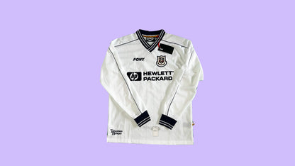 Tottenham Hotspur 1998/99 Home Vintage Jersey with David Ginola 14 Nameset - Cult Fave Football Shirts