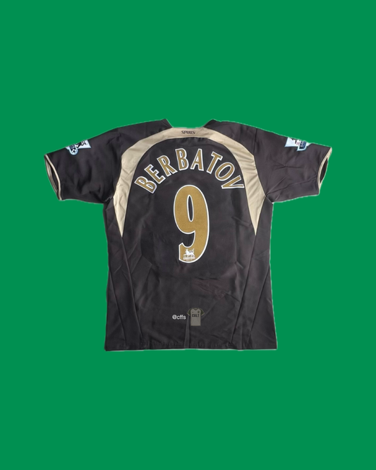 Tottenham Hotspur 2006/07 Puma with Dimitar Berbatov 9 Nameset Football Jersey - Cult Fave Football Shirts