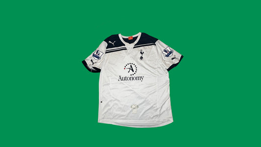 Tottenham Hotspur 2010/11 Puma with Gareth Bale 3 Nameset Vintage Football Jersey