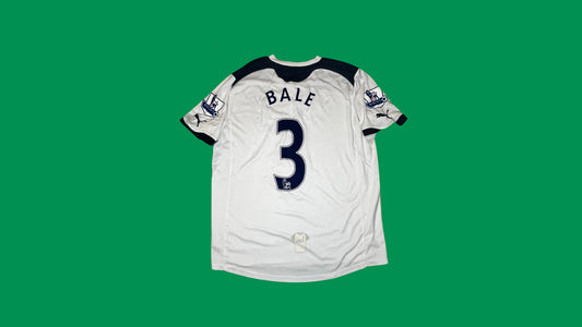 Tottenham Hotspur 2010/11 Puma with Gareth Bale 3 Nameset Vintage Football Jersey - Cult Fave Football Shirts