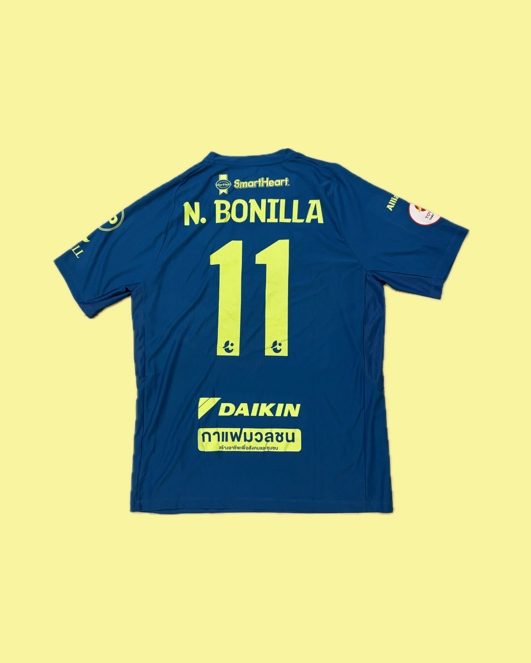 True Bangkok United FC 2019 Third with Nelson Bonilla 11 Nameset Football Jersey - Cult Fave Football Shirts