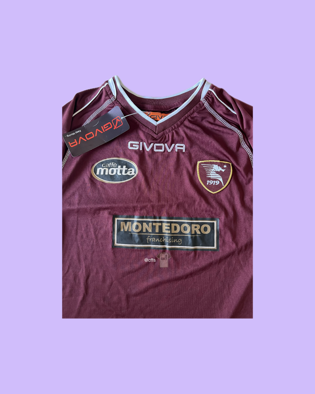 U.S. Salernitana 2012/13 Givova Football Jersey
