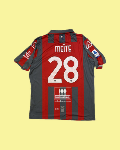 US Cremonese 2022/23 Acerbis with Soualiho Meïté 28 Nameset (Match worn) Football Jersey - Cult Fave Football Shirts