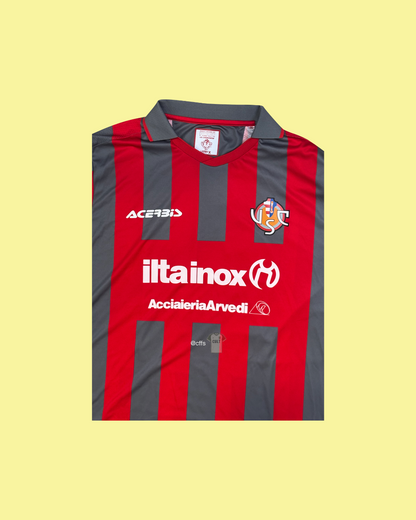 US Cremonese 2022/23 Acerbis with Soualiho Meïté 28 Nameset (Match worn) Football Jersey - Cult Fave Football Shirts