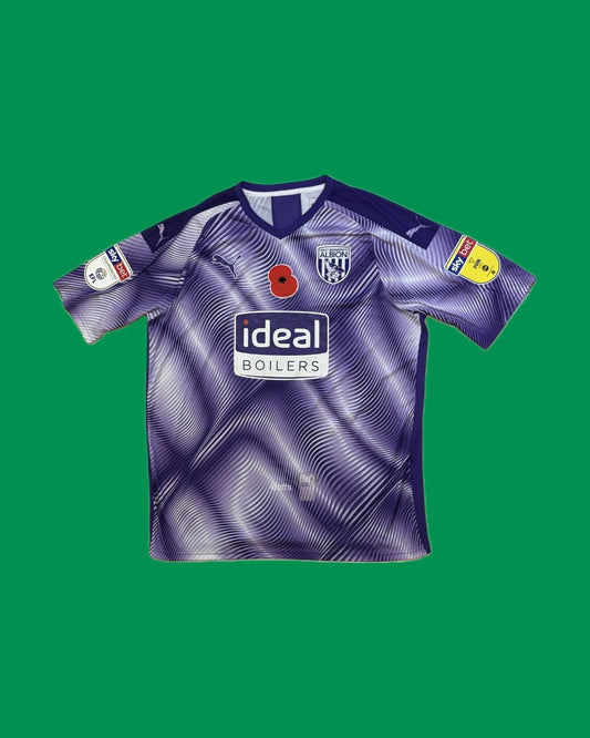 West Bromwich Albion 2019/20 Puma with Charlie Austin 15 Nameset Football Jersey