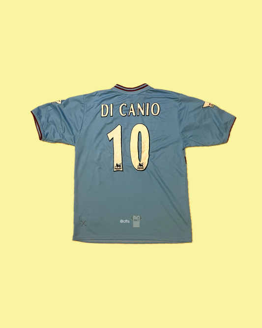 West Ham United 2001/03 Fila with Paolo Di Canio 11 Nameset Football Jersey