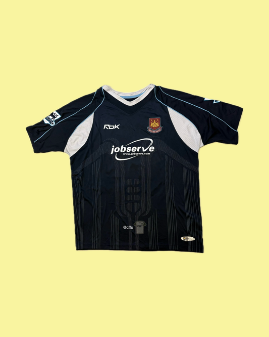 West Ham United 2006/07 Reebok with Carlos Tevez 32 Nameset Football Jersey - Cult Fave Football Shirts