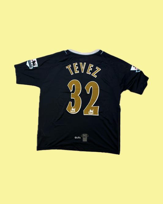 West Ham United 2006/07 Reebok with Carlos Tevez 32 Nameset Football Jersey - Cult Fave Football Shirts