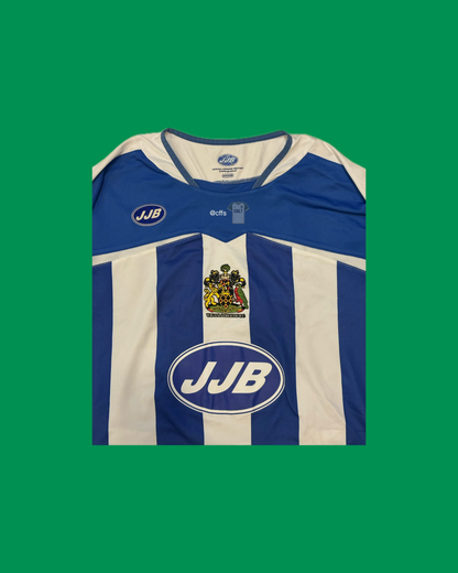 Wigan Athletic 2005/06 JJB with Arjan de Zeeuw 16 Nameset Football Jersey - Cult Fave Football Shirts