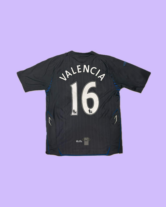 Wigan Athletic FC 2007/08 Umbro with Antonio Valencia 16 Nameset Football Jersey