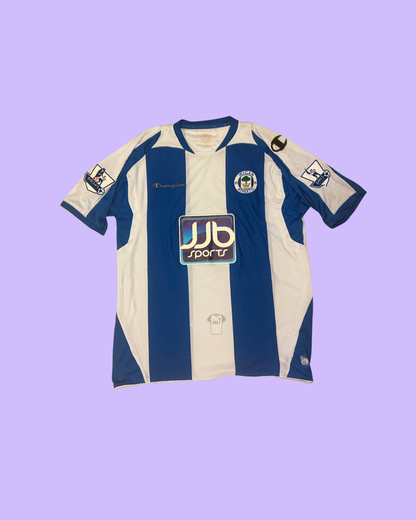 Wigan Athletic FC 2008/09 Champion Home with Amr Zaki 13 Football Jersey