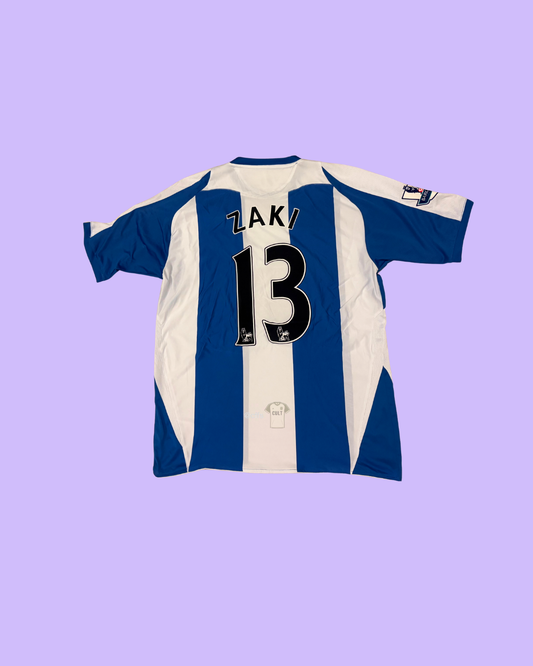 Wigan Athletic FC 2008/09 Champion Home with Amr Zaki 13 Football Jersey