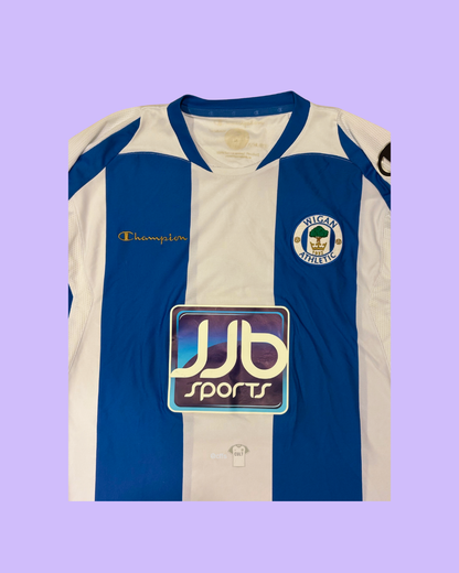 Wigan Athletic FC 2008/09 Champion Home with Amr Zaki 13 Football Jersey